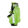 JuCad Bag 2 in 1 Waterproof I Wasserdicht I Tragebag I Cartbag I Golf I Tasche I Farbe weiß-grün