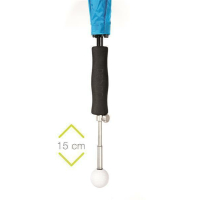JuCad Golf Teleskopschirm mit Stift blau