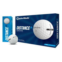 TaylorMade Distance+ Golfball1 Dutzend (12 Stück)
