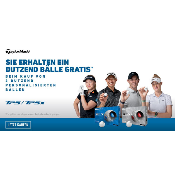 TaylorMade TP5 / TP5X 3+1 Personalisierungs-Aktion