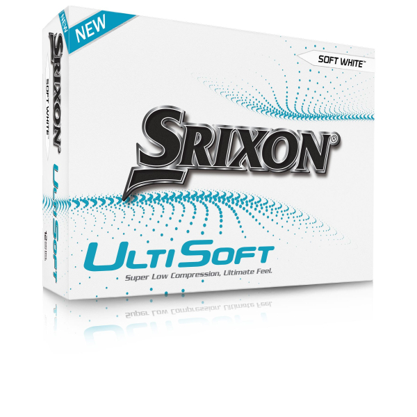 Srixon UltiSoft PureWhite Golfbälle 12 Stück...