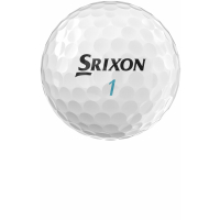 Srixon UltiSoft PureWhite Golfbälle 12 Stück Weiss 2 Pieces/Schichten
