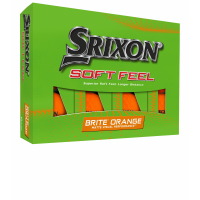 Srixon Soft Feel Golfbälle 12 Stück Weiss 2 Pieces/Schichten