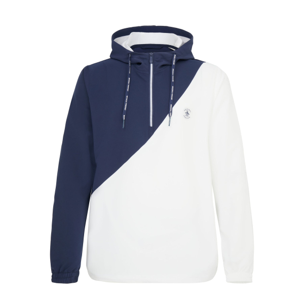 Penguin QUARTER ZIP COLOUR BLOCK SPORTS HOODIE