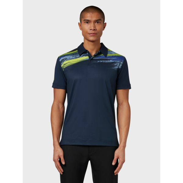 Callaway Golf X Series Active Textured Print Polo Punch...