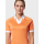 Callaway V-Placket Colourblock Womens Polo In Nectarine Damen