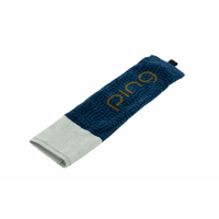 Ping Ladies Trifold Towel Golfhandtuch Navy/Gold