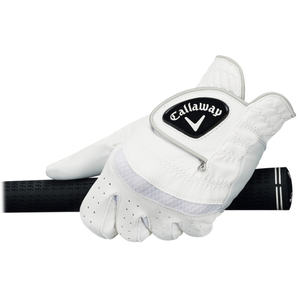 Callaway Wetter Spann– Golf Handschuh Farbe: weiß Lady